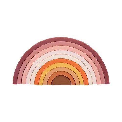 T&C Silicone Stacker/RAINBOW
