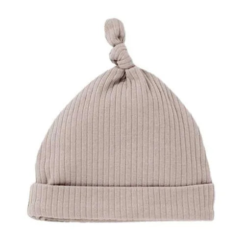 T&C Beanie Ribbed Cotton/OATMEAL