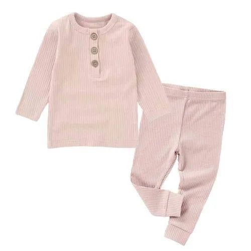 T&C Organic Cotton Ribbed 2pc Set