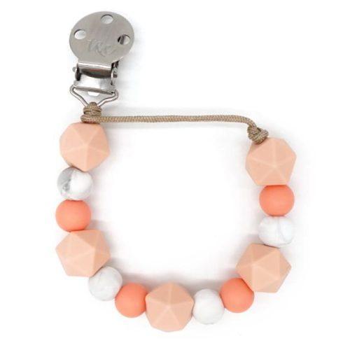 Muncher® Pacifier Clip - #060 Coral