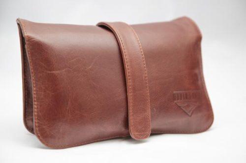 CLEARANCE SALE Leather Nappy Clutch - Image 6