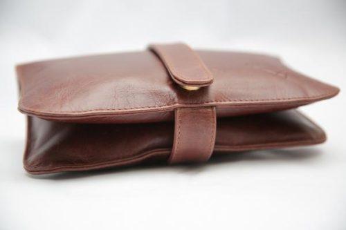 CLEARANCE SALE Leather Nappy Clutch - Image 7