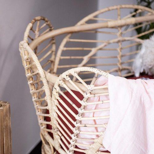 Rattan Furniture for Nursery - Rustic Wicker Furniture - Aria Wood Cots