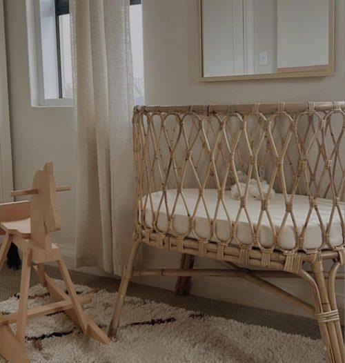 CLEARANCE SALE DEMO Rattan Furniture - Sunshine Bassinet With Mattress