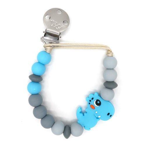 Muncher® Pacifier Clip - #086a Dino