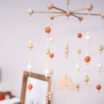 Bohemian Wooden Baby Mobile