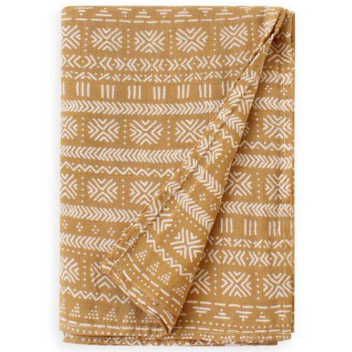 Bamboo Cotton Swaddle - Neutral - Image 4