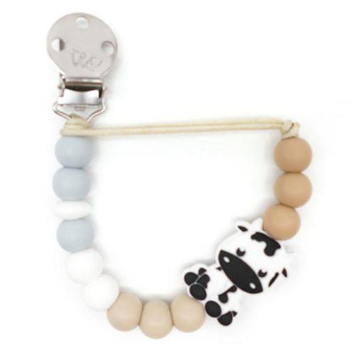 Muncher® Pacifier Clip - #047h Mooove