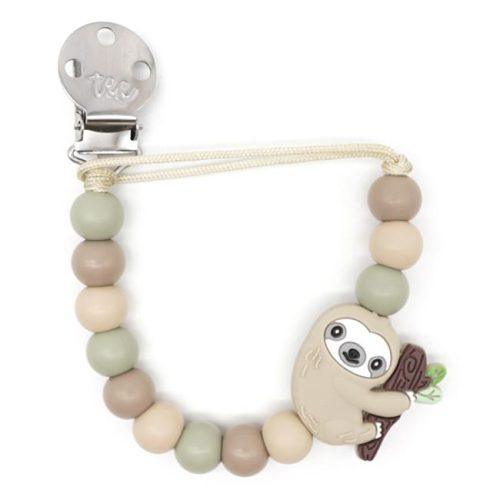 Muncher® Pacifier Clip 046c - Sloth - Image 2