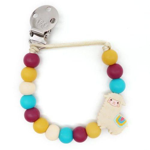 Muncher® Pacifier Clip - #116d Drama Llama