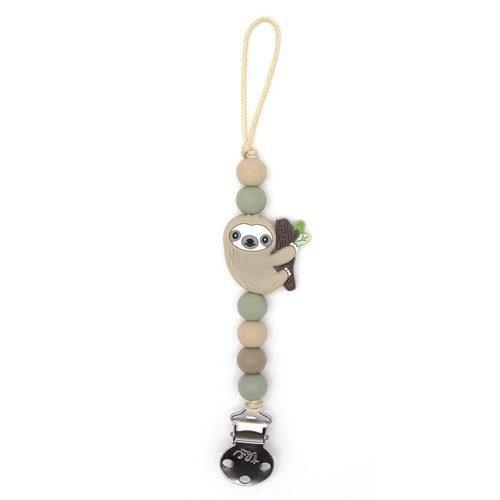 Muncher® Pacifier Clip 046c - Sloth - Image 3