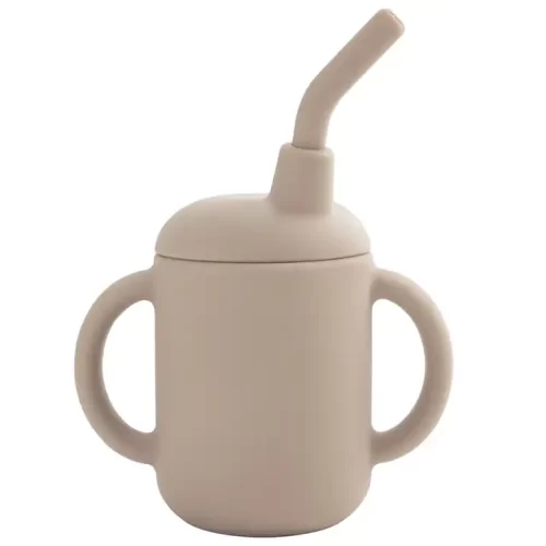 Straw Cup with Handles - Image 5