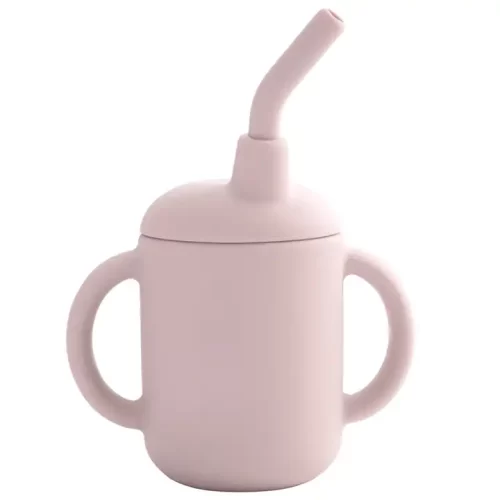 Straw Cup with Handles - Image 6