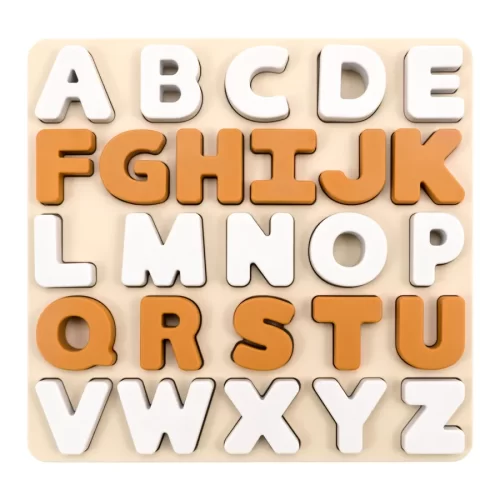 Silicone Alphabet