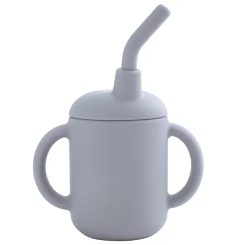 Straw Cup with Handles - Image 3