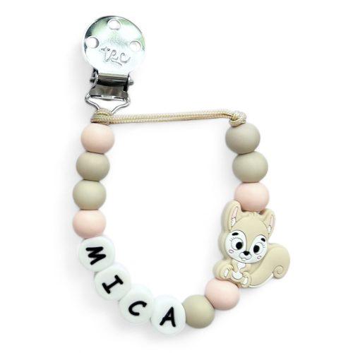 Muncher® Pacifier Clip 047d - Squirrel - Image 4