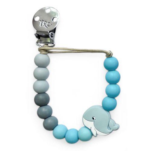 Muncher® Pacifier Clip 065a - Jonah And The Whale - Image 2