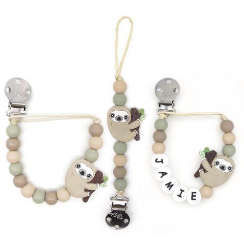 Muncher® Pacifier Clip 046c - Sloth